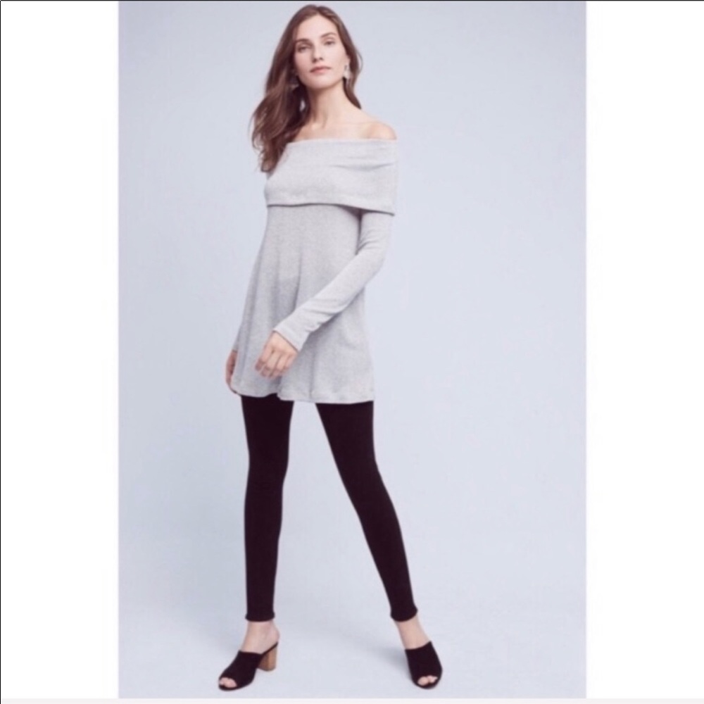 Anthropologie Eri + Ali off the shoulder sweater